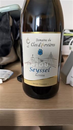 Savoja in Bugey Seyssel Domaine Clos Arvières Altesse 2023