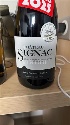 Thung lũng Rhône Côtes-du-rhône-villages Château Signac Combe d'Enfer 2023