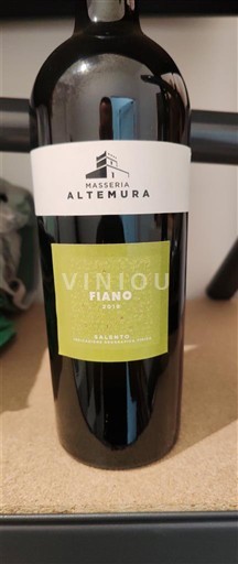 Puglia Susumaniello Salento Masseria Altemura Fiano Non-Vintage