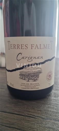 Languedoc Không được chỉ định Terres Falmet Carignan 2023