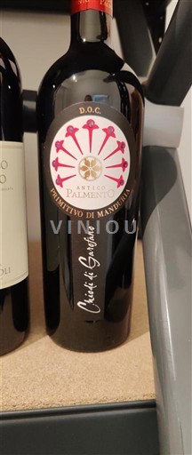 Pouilles Primitivo di Manduria Antico Palmento Civita Giardino 2016