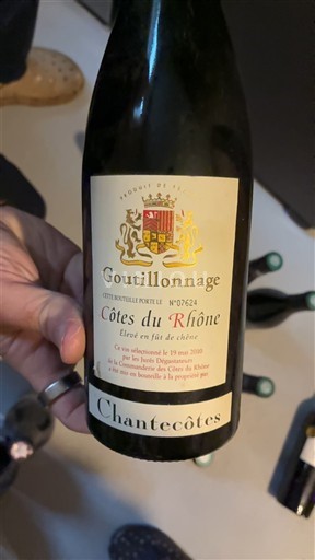 Thung lũng Rhône Côtes-du-rhône Chantecôtes Goutillonnage 2007