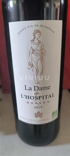 Bordeaux Graves L'Hospital La Dame de L'Hospital 2019