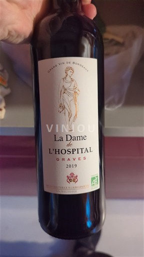 Bordeaux Graves L'Hospital La Dame de L'Hospital 2019