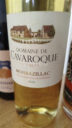Sud-Ouest Monbazillac Domaine Cavaroque 2020