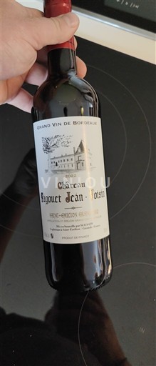 Bordeaux Saint-Émilion Grand Cru Château Fagnout Jean-Voisin 2022