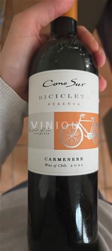 Thung lũng Maipo Maipo Central Cono Sur Bicicleta Reserva 2021