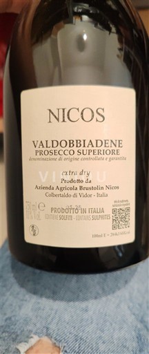 Vêneto Não especificado Azienda Agricola Brustolin Nicos Não Sazonado