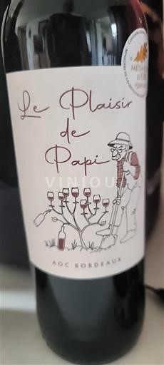 Burdeos Bordeaux Le Plaisir de Papi Sin añada