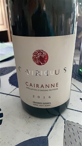 Thung lũng Rhône Cairanne Grandes Serres Carius 2016