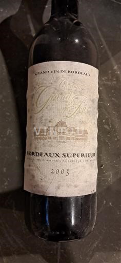 Burdeos Bordeaux superior Château Grand Jean 2005