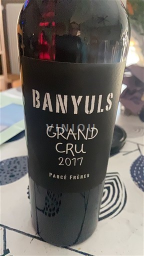 Roussillon Banyuls Grand Cru Grand Cru Parcé Frères 2017