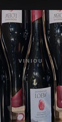 Alsacia Domaine Loew Pinot Noir Weinberg Mathilde 2024