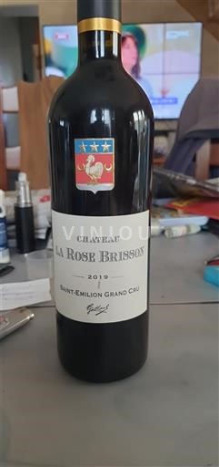 Bordéus Saint-Émilion Grand Cru Grand Cru Château La Rose Brisson 2019