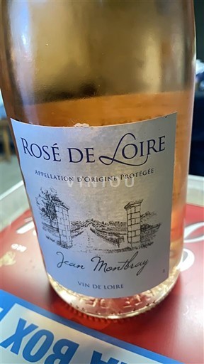 Thung lũng sông Loire Rosé-de-loire Jean Montebary Không niên vụ