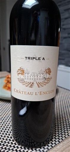 Bordeaux Pomerol Château L'Enclos Triple A 2007