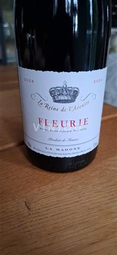 Beaujolais Fleurie La Reine de l'Arénite La Madone 2024
