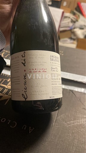 Champagne Sâm-panh Jacques Selosse Lieux-Dits le about du Clos Không niên vụ