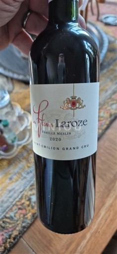 Bordeaux Saint-Émilion Grand Cru Grand Cru La Fleur Laroze 2020