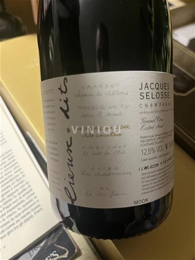 Champagne Sâm-panh Jacques Selosse Lieux-Dits Les Carelles Không niên vụ