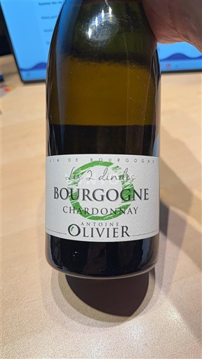 Burgundi Bourgogne Chardonnay Antoine Olivier Les 2 Dindes 2020