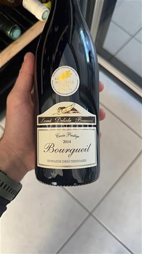 Loiren laakso Bourgueil Domaine Des Chénais Prestige 2014