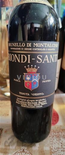 Toscana Brunello di Montalcino Biondi-Santi Tenuta Greppo 1996