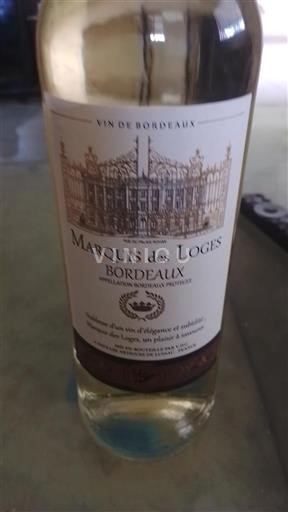 Bordeaux Marquis des Loges Không niên vụ