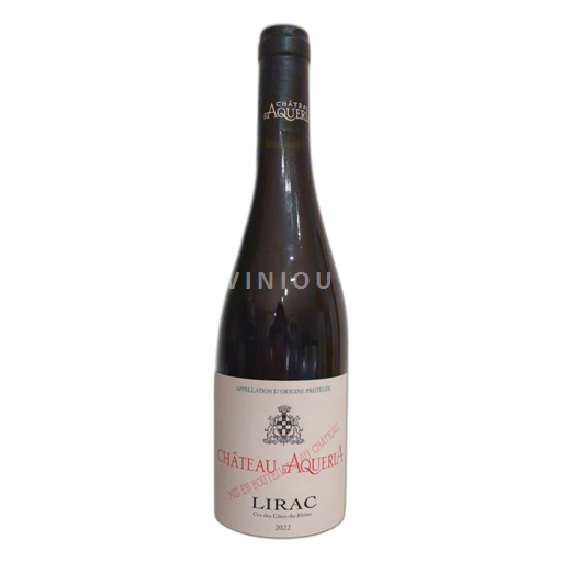Valle del Rodano Lirac Château d'Aqueria 2022