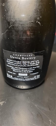 Champagne Sâm-panh Denis Boviére Không niên vụ