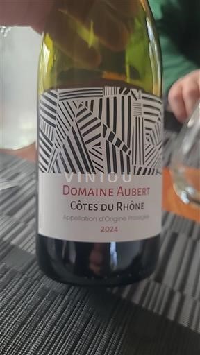 Thung lũng Rhône Côtes-du-rhône Domaine Aubert 2024