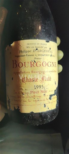 Bourgogne Philippe Argenval Chante Flûte 1995