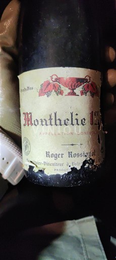Burgundy Monthélie Premier Cru Roger Rossignol 1993