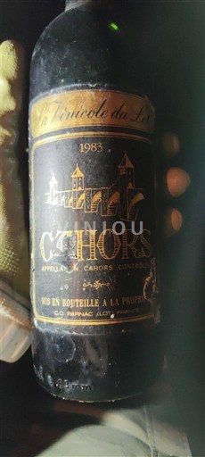 Sydväst Cahors La Vinicole du Lot 1983