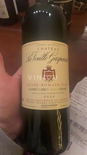Languedoc Corbières-boutenac Château La Voulte-Gasparets Romain Pauc 2020