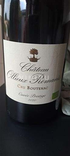Languedoque Corbières-Boutenac Château Ollieux Romanis Prestige 2020