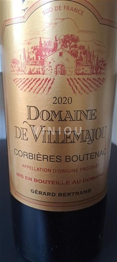 Languedoque Corbières-Boutenac Domaine Villemajou 2020