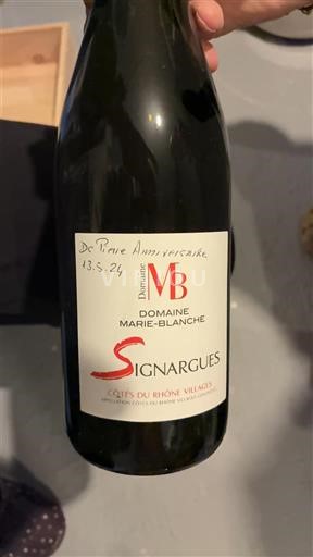 Rhône Valley Unspecified Domaine Marie-Blanche Signargues 2019