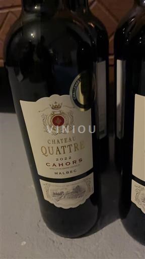 Sudoeste Cahors Château Quatre Malbec 2022