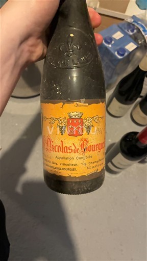 Thung lũng sông Loire Bourgueil Nicolas de Bourgueil 1996