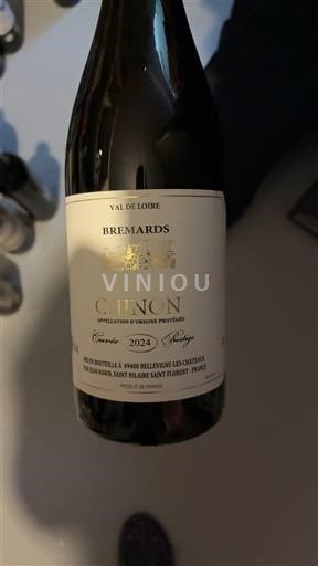 Loire Valley Chinon Bremards 2024