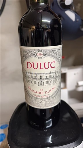 Bordeaux Saint-Julien Branaire-Ducru Duluc 2016