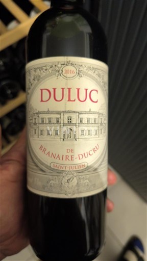 Bordeaux Saint-Julien Branaire-Ducru Duluc 2016