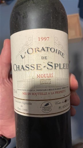 Bordeaux Moulis-en-Médoc L'Oratoire de Chasse-Spleen 1997