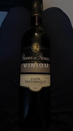 Sydväst Cahors Réserve du Président Historique 2022