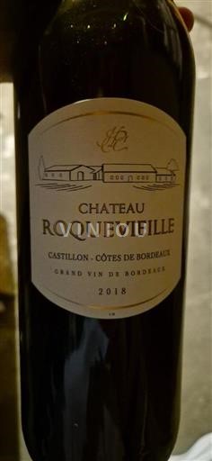 Bordeaux Castillon Côtes de Bordeaux Château Roquevieille 2018