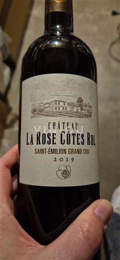 Bordeaux Saint-Émilion Grand Cru Grand Cru Château La Rose Côtes Rol 2019