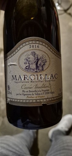 Sudoeste Marcillac Les Vignerons du Vallon Tradition 2016