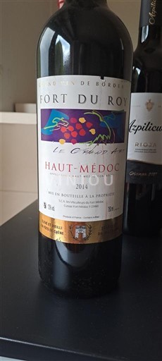 Bordeaux Haut-Médoc Fort du Roy Le Chevalier 2014