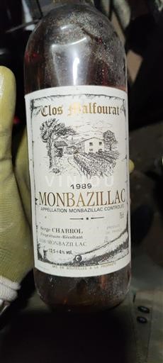 Sudoeste Monbazillac Clos Malfourat 1989